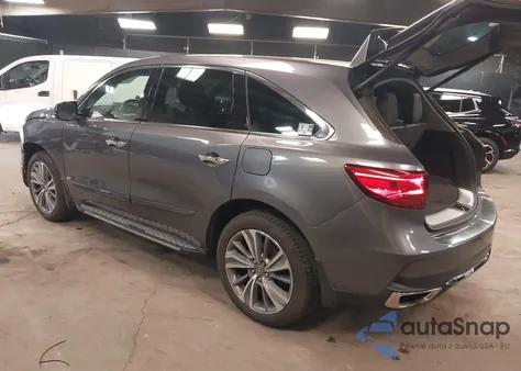 2017 Acura Mdx Technology Package из США, поврежденный, VIN 5J8YD4H54HL000951